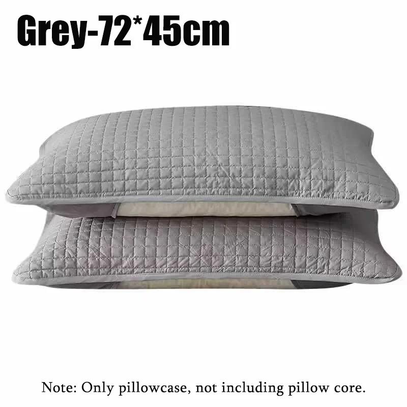 Clip Pillow Cover Head oil Isolation layer Pillow Case Protector Waterproof Anti Mite Pillow Core Protection (No Pillow) 72X45cm