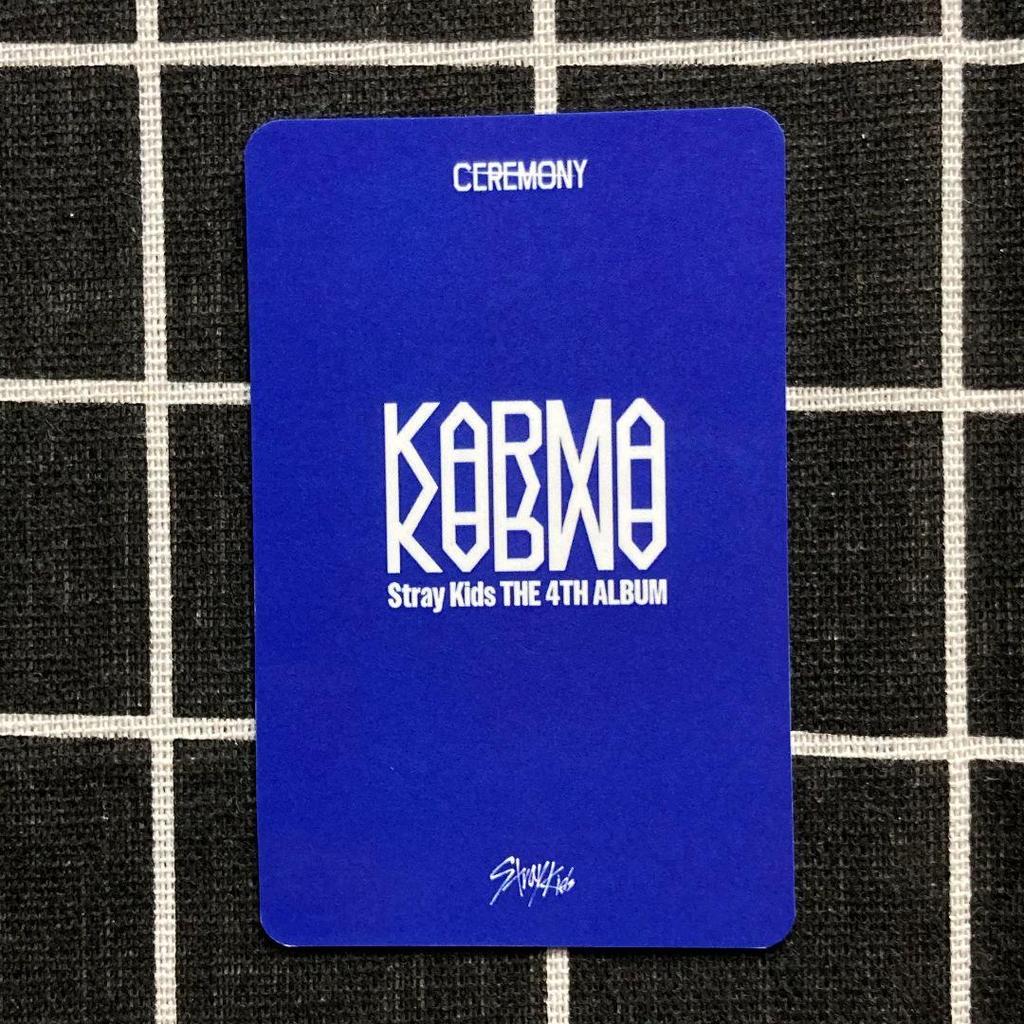 [USED] Korean Stray Kids KARMA Pre-recorded Hyunjin Trading Card