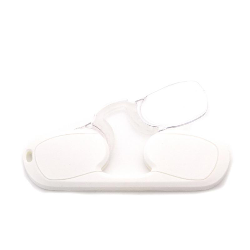 Stick On Phone MINI Clip Reading Glasses +1 0 To +3 5 Portable Presbyopic Eyewear Diopter Eyeglasses