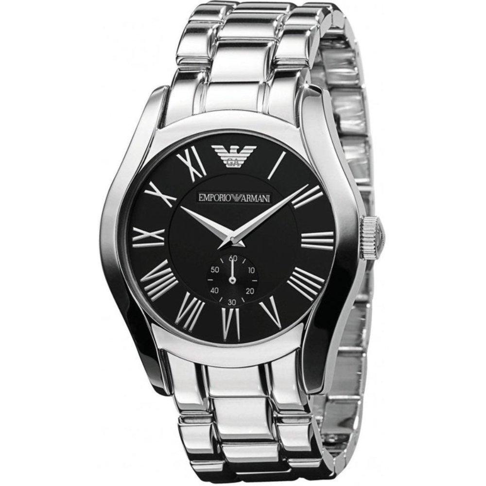 Emporio Armani Men's Silver Ar0680 Velente Watch