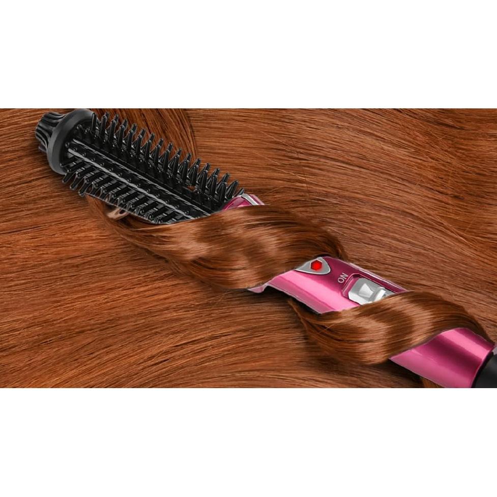 

Electric Professional Anti-Scald Curling Brush - Instant Heat Up Wands for All Hair Types