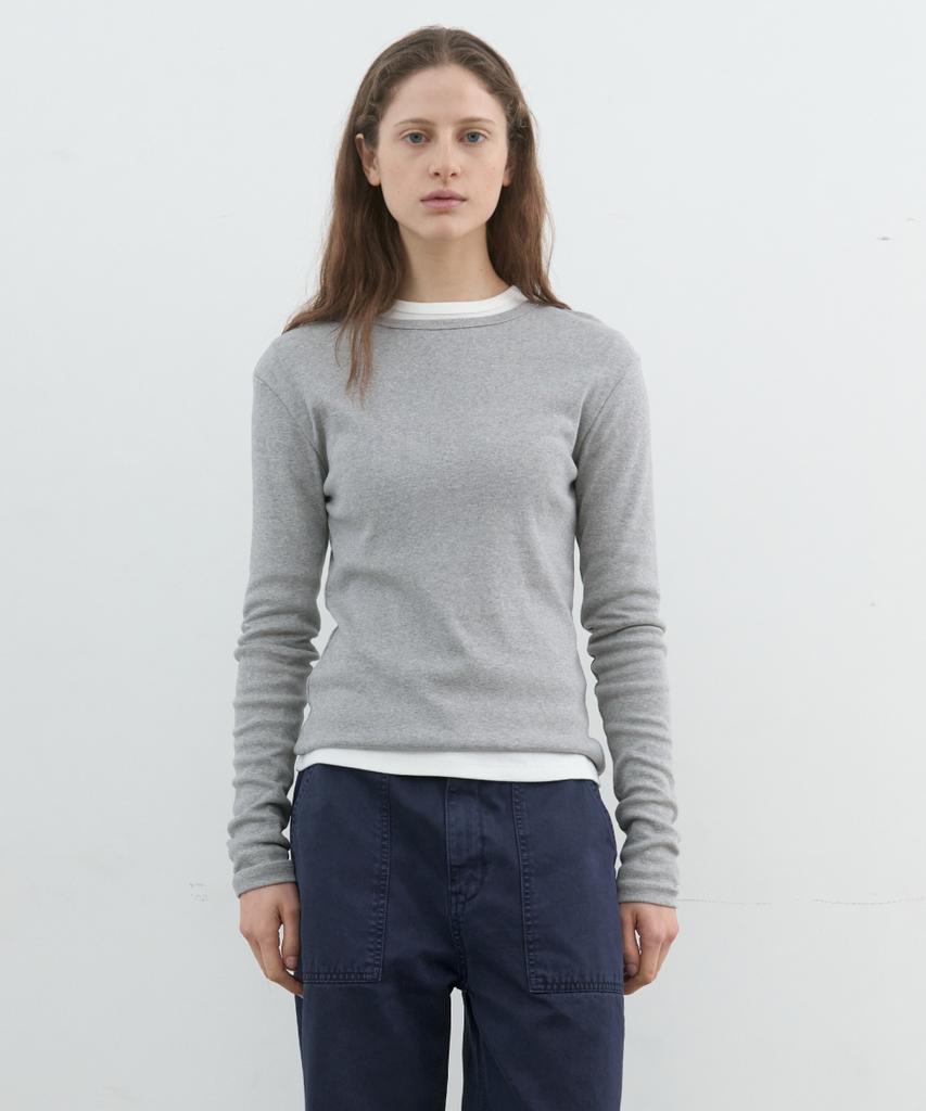 POSZER Essential Cotton Long Sleeve (Gray)