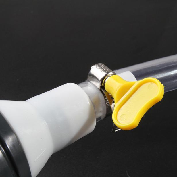 Didelis rankinis alyvos sifono siurblys transporto priemonėms ir benzino ištraukimui