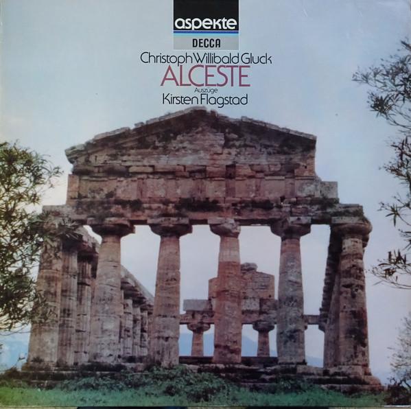 

LP Record CHRISTOPH WILLIBALD GLUCK GERAINT Aleceste Auszge 642383 Decca Germany Classical Used
