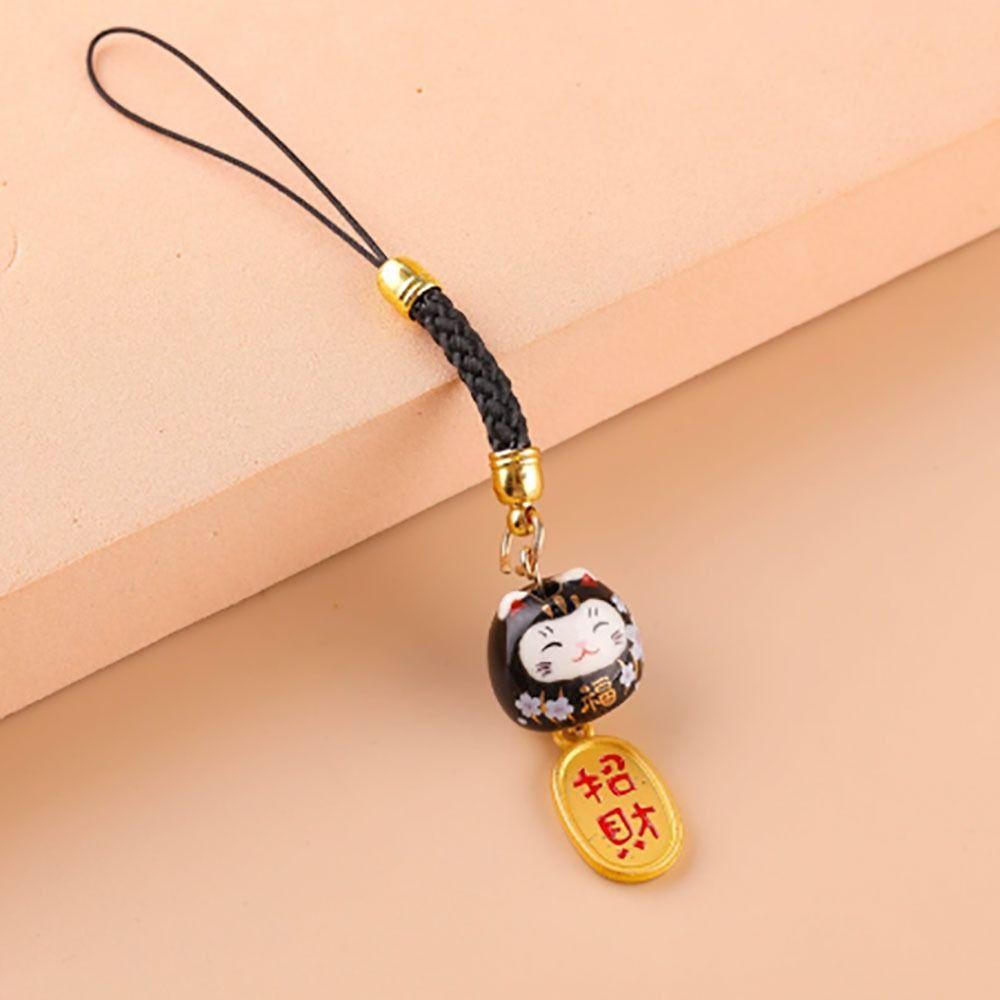 Charm Hang Japanese Phone Key Strap Lucky Cat Bag  Accessories Phone Straps