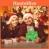 Party Theme Christmas Gift Box Green Gradient Tree Design Holiday Celebrations