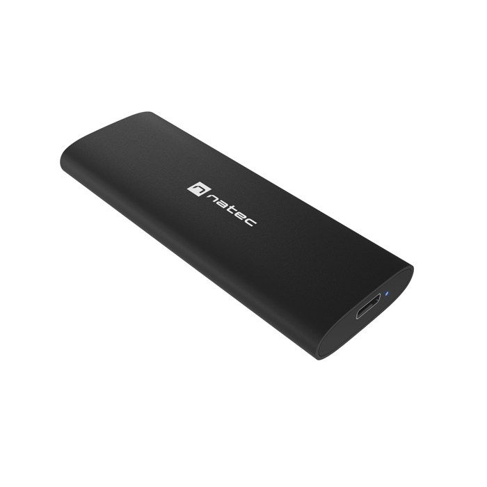 Boîtier SSD externe - NATEC - RHINO M.2 NVME LITE - USB-C 3.2 Gen 2 - Aluminium - 10 To