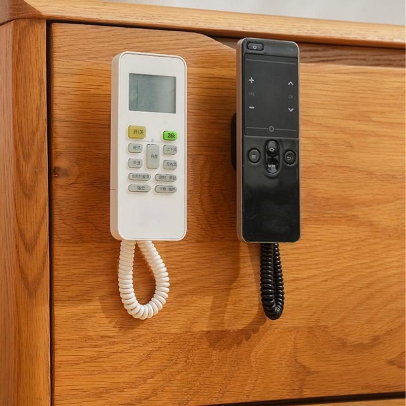 Magnetic Device Holder Wall Mount Adhesive Not Drill Arrangement for TV Cooling System Sound System ABS Storage Rack