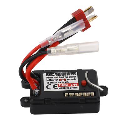 30A RC Brushed ESC 2.4GHz 4HC Waterproof Multiple Protection Fit for SCY 16101 16102 16103 16201 1/16 RC Car