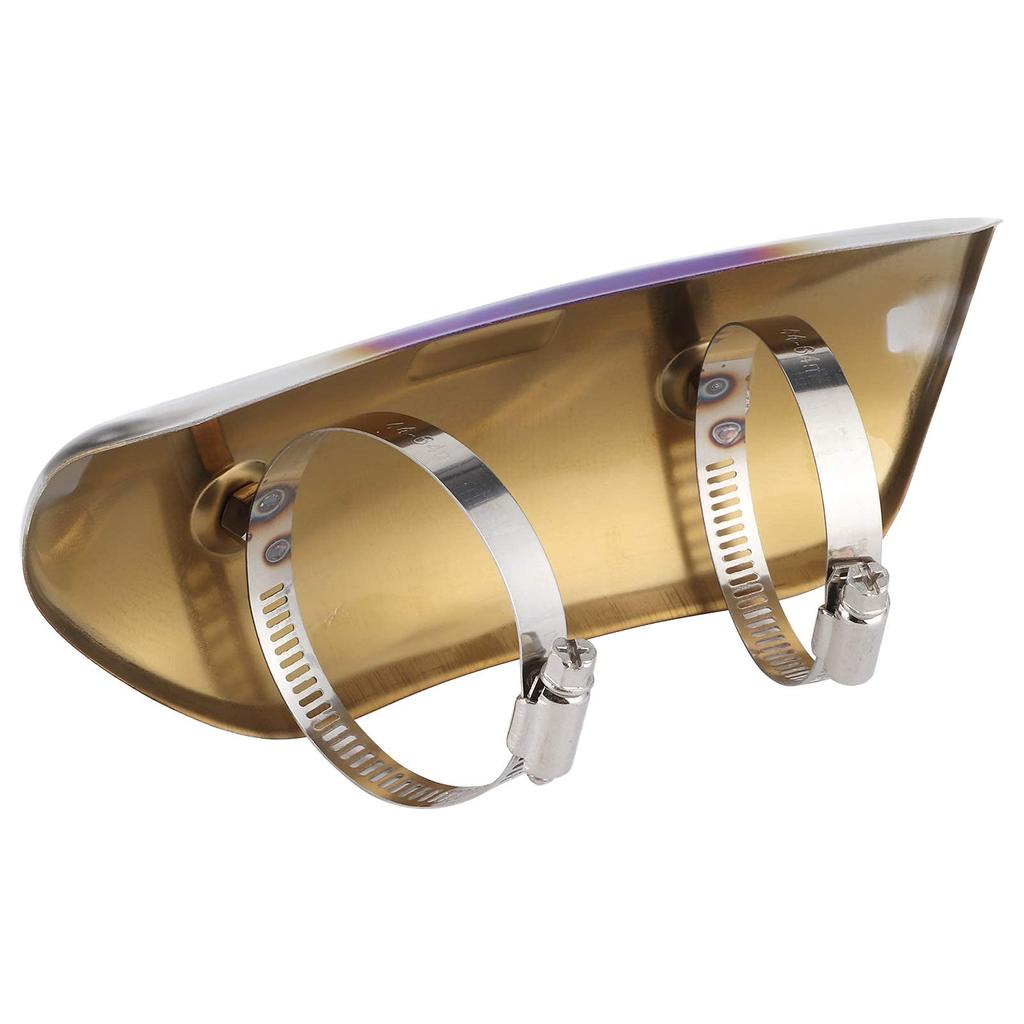 Motorcycle Exhaust Pipe Muffler Guard Heat Guard Anti-burn Security Protection with Screws, Gaskets, Buckle,