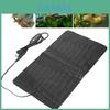 Premium Usb Heated Pet Mat With Adjustable Temperature For Dogs And Reptiles In Crocodile Pattern Leather