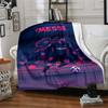Moisai Pink Jersey Blanket Ultra-Soft Great for Picnics Chair Office for All Seasons Stylish Decor Best Holiday Gift for Friends Family