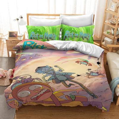 Bettwäsche-Set Rick Morty Ii Serie Größe Dreiteiliger Bettbezug