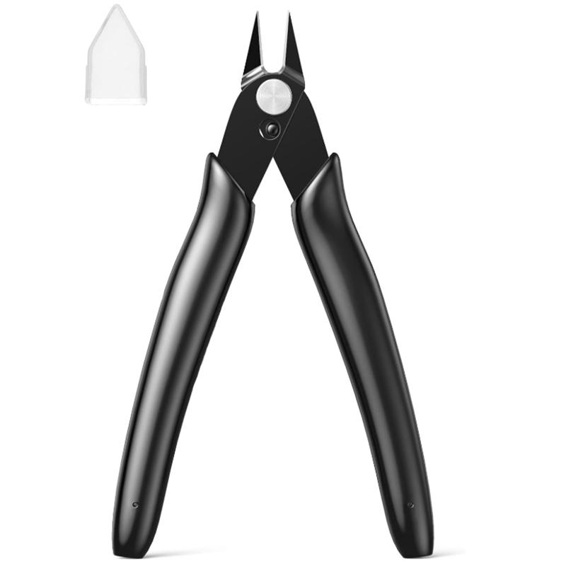 1Pcs 170 Cutting Plier Electrical Wire Cable Cutter Metal Side Snips Flush Pliers Convenient Durable Tool Pliers