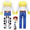 Adorable Toy Story 4 Girls Tsui Cosplay Jumpsuit Costume For Playful Dress-up Parties