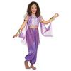 Déguisement Princesse Arabe Violette - Disfrazzes - Pour Fille - Blanc - Combinaison, Collier Et Diadème Inclus