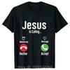 Jesus Print T-shirt Christ Casual Short Sleeve Men's Clothing Fitness T Shirt Harajuku Streetwear Funny Cotton Tshirt Tops