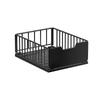 2pcs Pull-Out Under-Sink Storage Basket Foldable Sliding Drawer Organizer for Kitchen Cabinet Pantry Bathroom Accessories