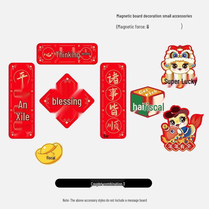 Magnetic Desktop Blackboard Memo Board - Erasable & Free-Standing for Office Use