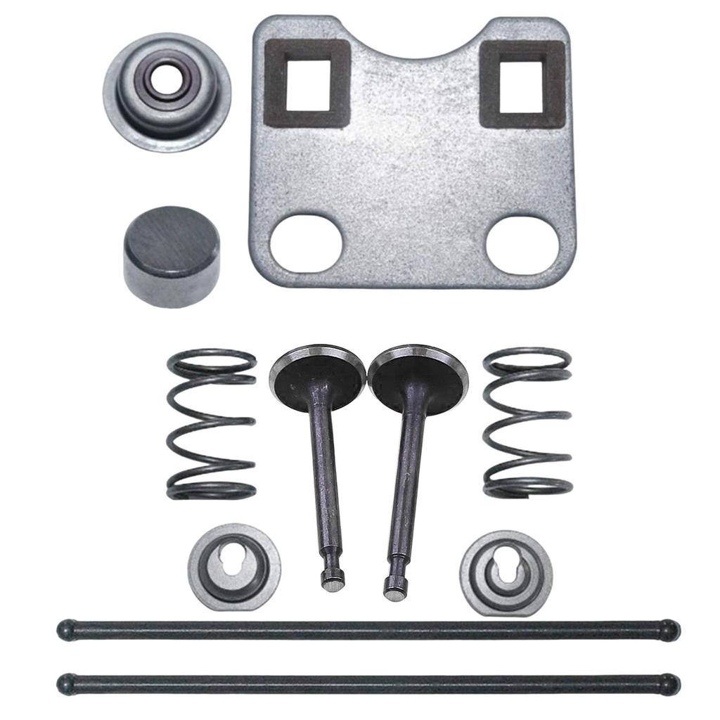 Steel Intake Exhaust Valve Kit Replacement for Honda GX160 GX200 5.5HP 6.5HP Engine Components Set