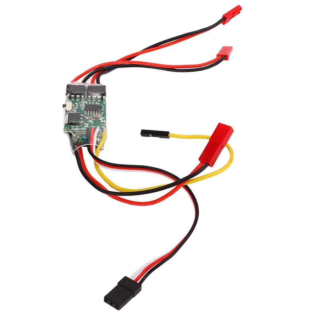 RC Brushed Motor Speed Controller Bidirectional 2s‑3s Lipo 5A RC Two Way ESC for Replacement Upgrade