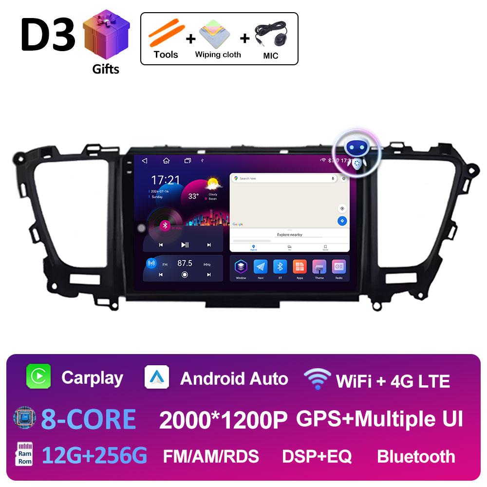 Intelligent System Navigation GPS For Kia Carnival YP Sedona 2014 2015 2016 2017 2018 2019 2020 Car Multimedia Player Head Unit