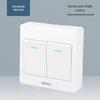Ultra-Thin One-Way Multi-Control Electrical Surface Switch & Socket Panel with Box