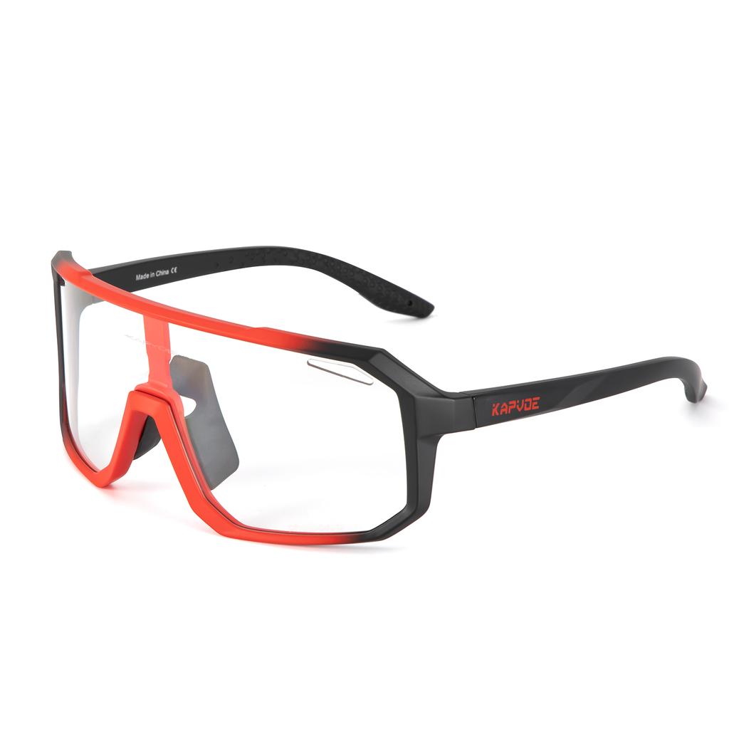Kapvoe Photochromic Cycling Sunglasses Man Women Fishing Glasses Polarized Sports Bike Glasses MTB Eyewear Bicycle Goggles 2023