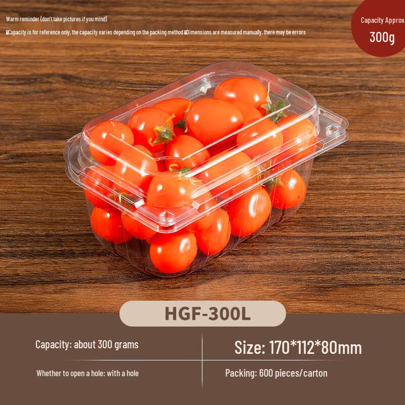 Disposable Clear Plastic Fruit Container