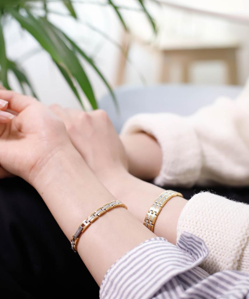 Sabona London 326 Executive Regal Duet Magnetic Bracelet
