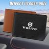 Car Driver's License Protective Cover Leather Document Cover For Volvo XC60 S60 V40 V50 V60 S80 S40 C30 AWD C70 S40 S60 S80 S90