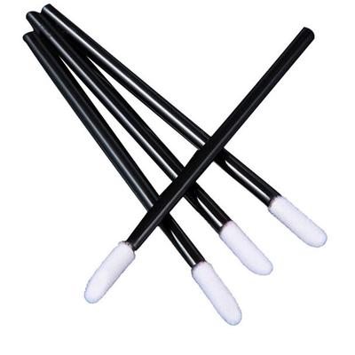 50 st Disponibel MakeUp Läppborste Läppstift Gloss Wands Applikator Make Up Tool