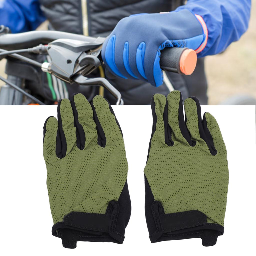 Mănuși de ciclism cu ecran tactil pentru degete întregi, antiderapante, absorbante de șoc, respirabile, cu ecran tactil, iarnă, Ridi