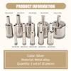 ABBY-Diamond Drill Bits,10Pcs 6-32Mm Hole Saw Diamond Drill Bit Hollow Core Drill Bit Set For Diamond Coating, Carbon Steel For