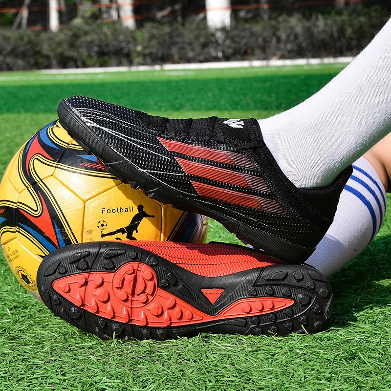 Fabrik C Luo Neue Fußballschuhe Jungen und Mädchen Kinder Lange und Kurze Stollen Erwachsene Rasen Sportschuhe Trainingsschuhe