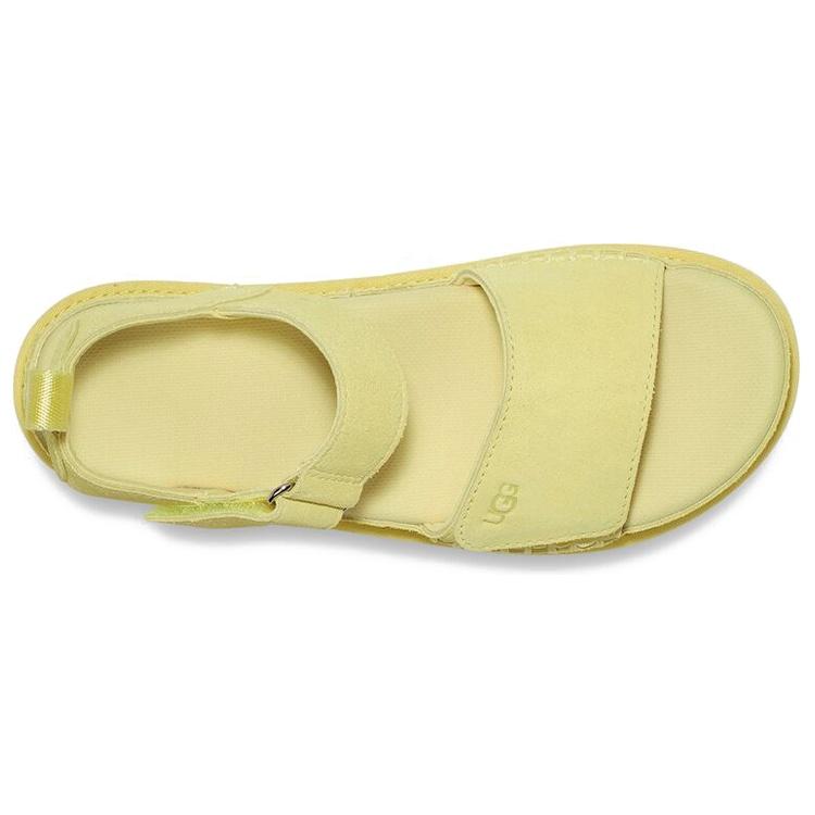 (WMNS) UGG Goldenstar Platform Sandal 'Lemon Yellow' Women's 1117954-LELI