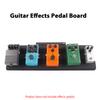 Guitar Effects Pedal Board High Density EVA Pedalboard Lightweight Portable Effect Pedal Board with Adhesive Tape Cable