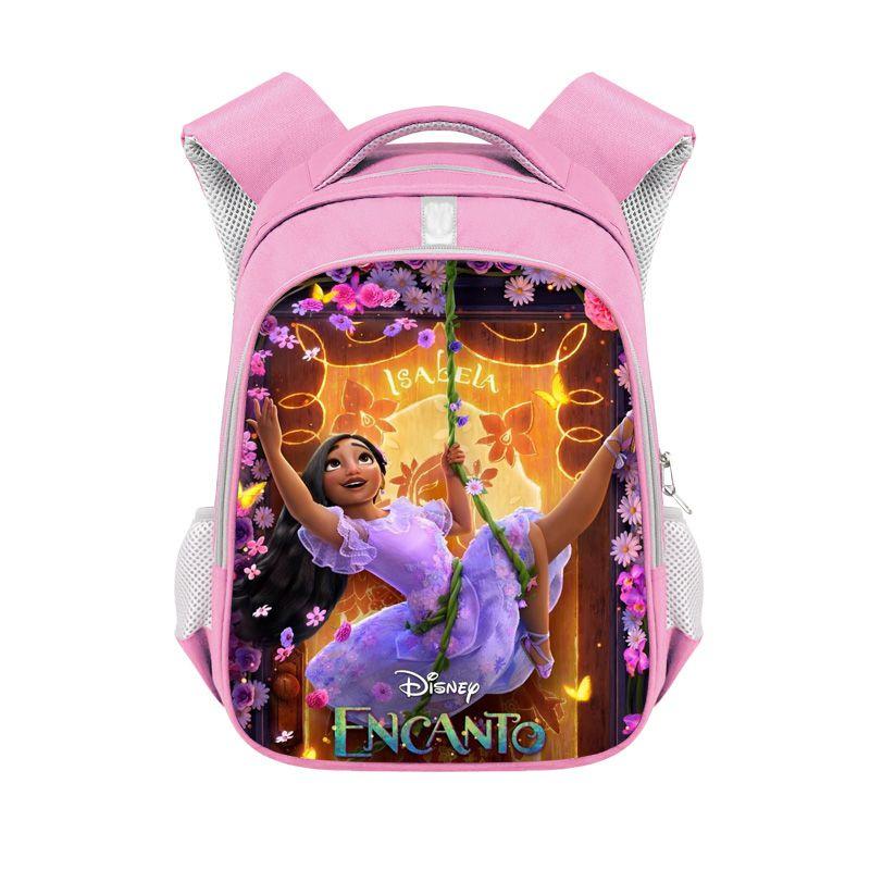 Encanto Mirabel Girls Backpack Waterproof Large Capacity School Bag For Kids