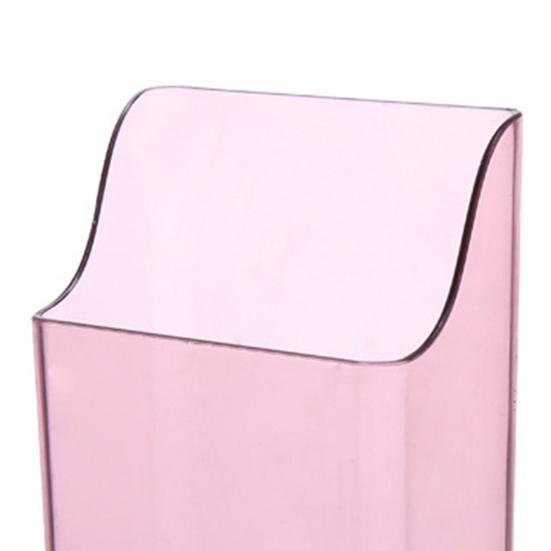 1 Sada PP Praktický Úložný Držák Nástěnný Bez Vrtání Otvor pro Nabíjení Stojan na Organizér Telefonu pro Domácnost