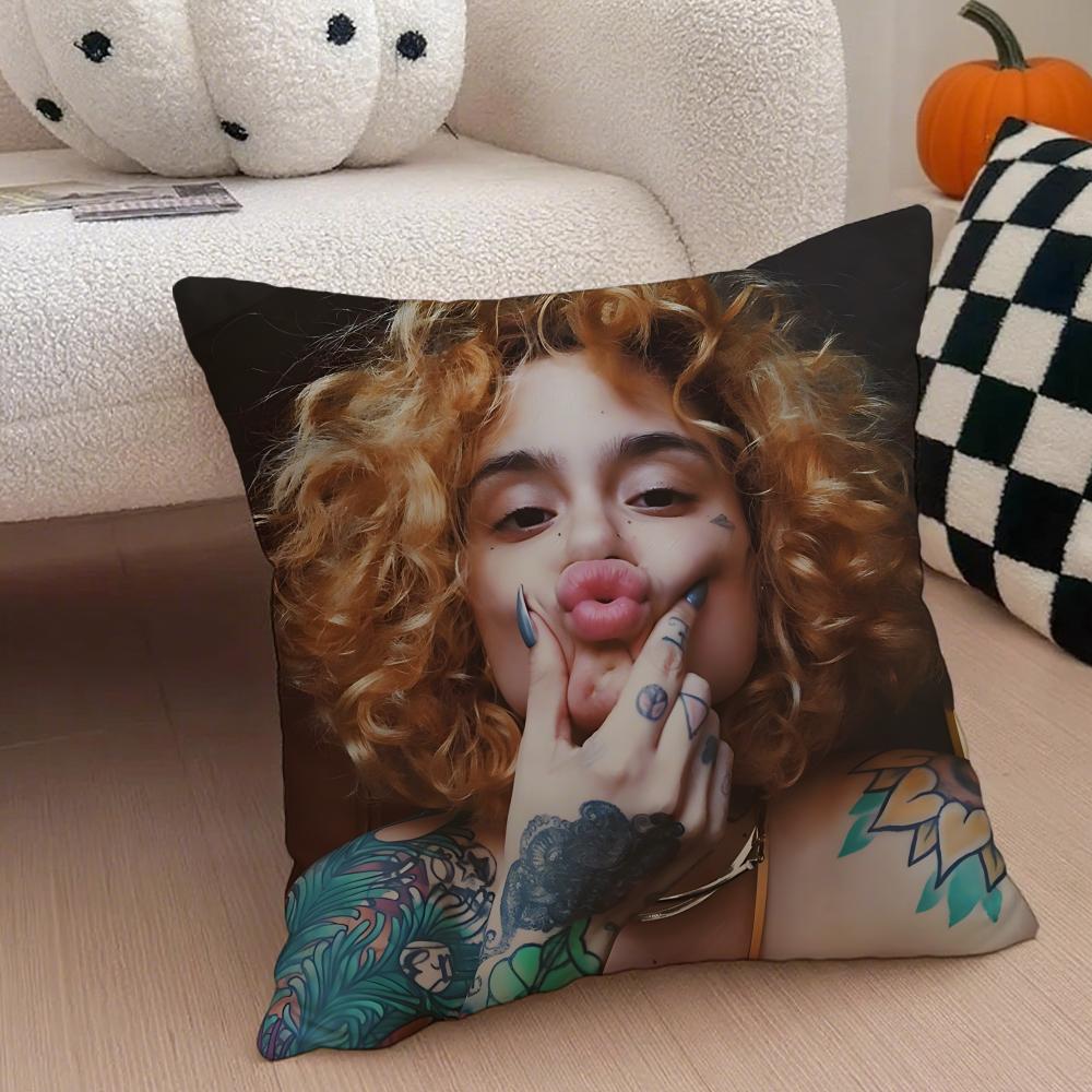American Singer K-Kehlani Ashley Parrish Cushion Cover Throw Pillow Cover Hidden Button Durable Polyester Chair Cushion