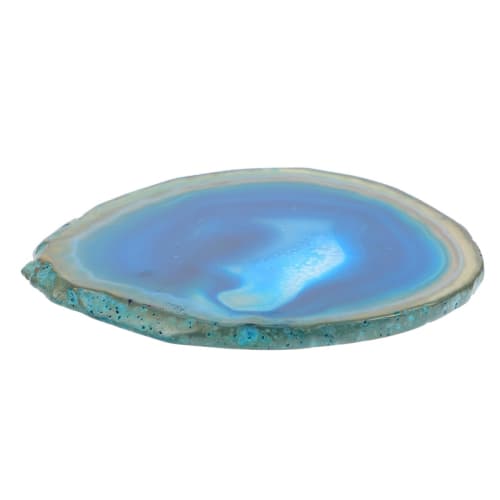 Cabilock Natural Agate Coasters, Creative Design, Round Coasters, Highly Absorbent, Stylish Cup Mats for Offices, Homes, and Bars