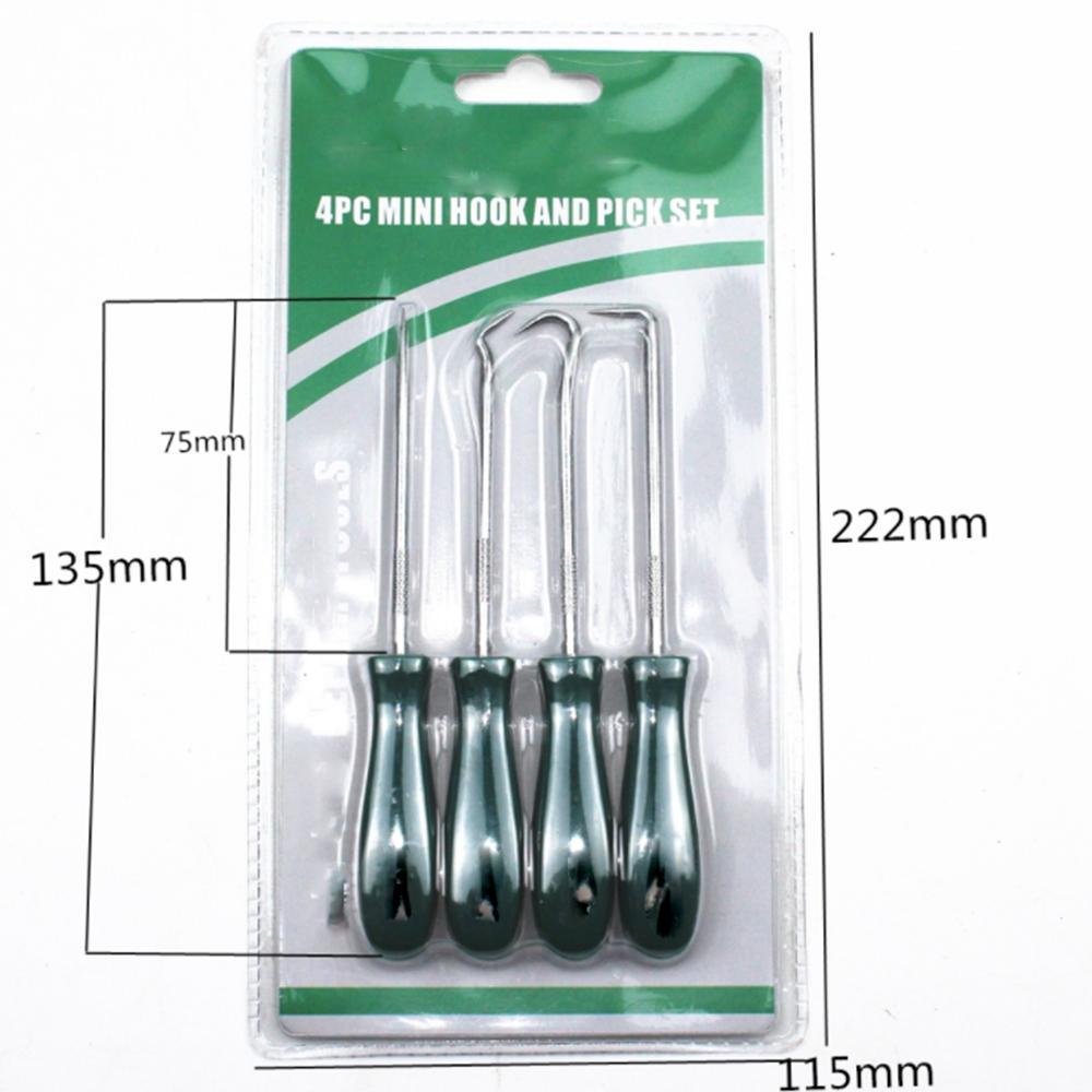 

4Pcs Oil Seal Screwdrivers Set Car Auto Vehicle Pick Hooks For Garages General-Plumbers Mechanics Workshop Car Tools 135mm amagi