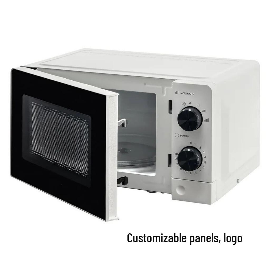 Large Capacity 20L/25L Multi-Functional Microwave with Visual Turntable, Electric Oven, US/EU/UK Specs