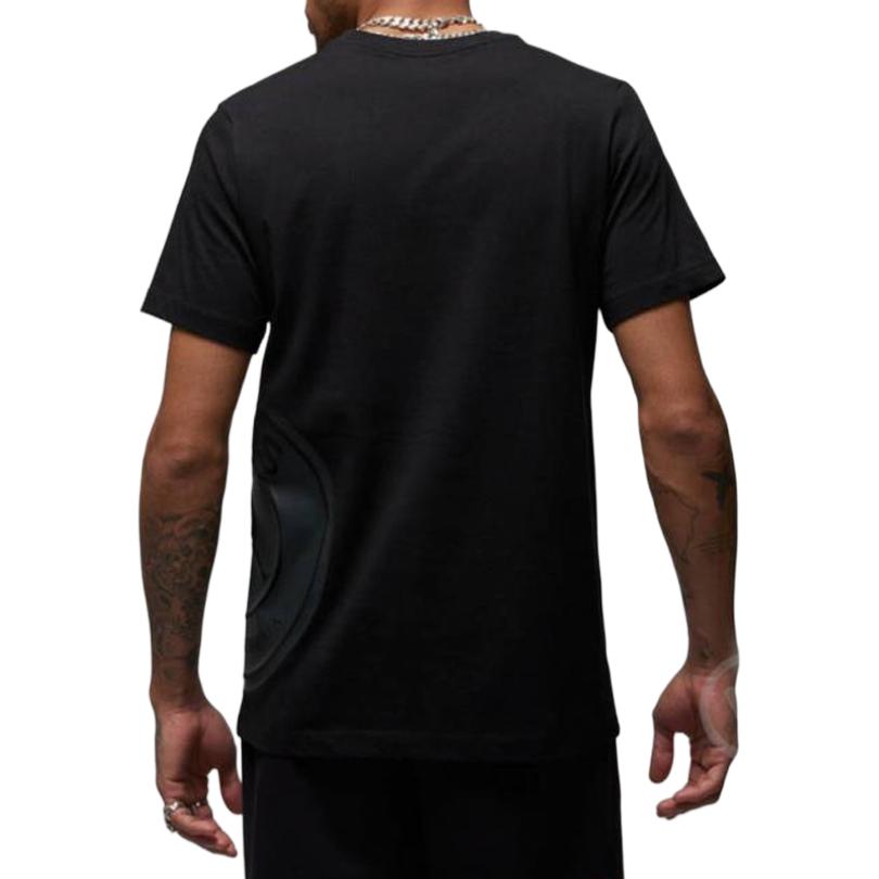 Jordan T Shirts Men's Black Crew Neck Moderate DZ2918-010