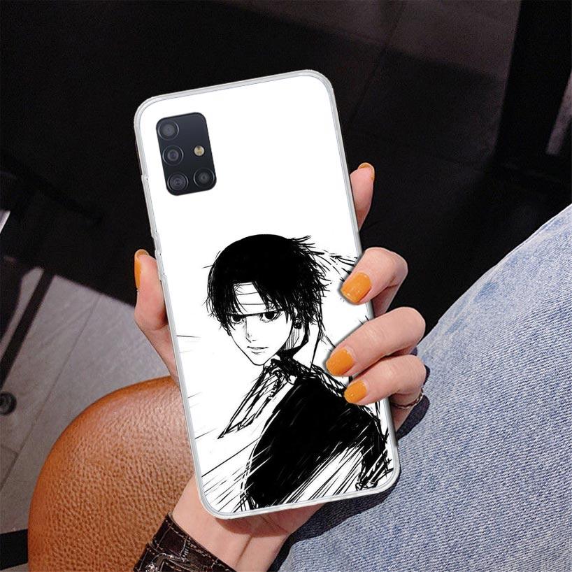 Black White Hunter X Phone Case For Samsung Galaxy A52 A32 A22 A12 A51 A31 A50S A30S A20S A10S Note 20 Ultra 10 Plus S10 A72 A71