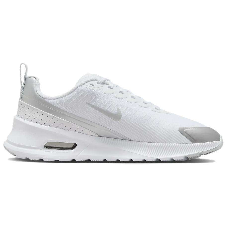 New Nike Air Max Nuaxis White Pure Platinum Metallic Silver Women's HF1233-101