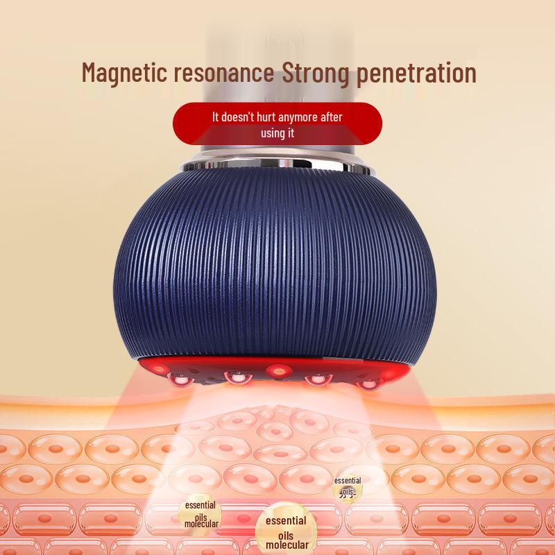 Electric Intelligent Cupping and Scraping Massager for Body Meridian Therapy