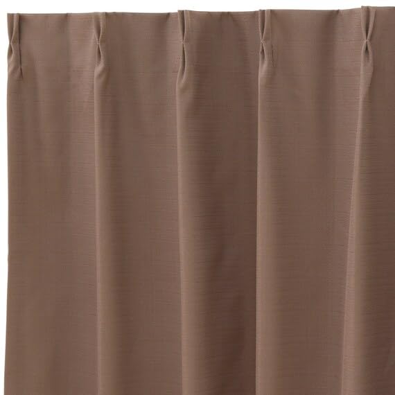 

Шторы Nitori PD002 Blackout Grade Heat and Sound 7321394, 1, Изолирующие, Мокко, 100x200x2,