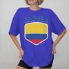 Colombia Flag Footballsoccer Tee Shirt For Unisex Wounisex Gift Idea T Shirts 100 Cotton Clothing