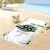 Hannover 96 Custom Name Print Beach Towel, Large Soft Quick Dry Towel for Beach Camping Swimming